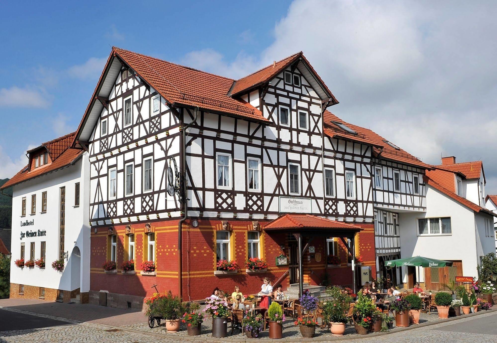 Landhotel Zur Gruenen Kutte Bernshausen Luaran gambar