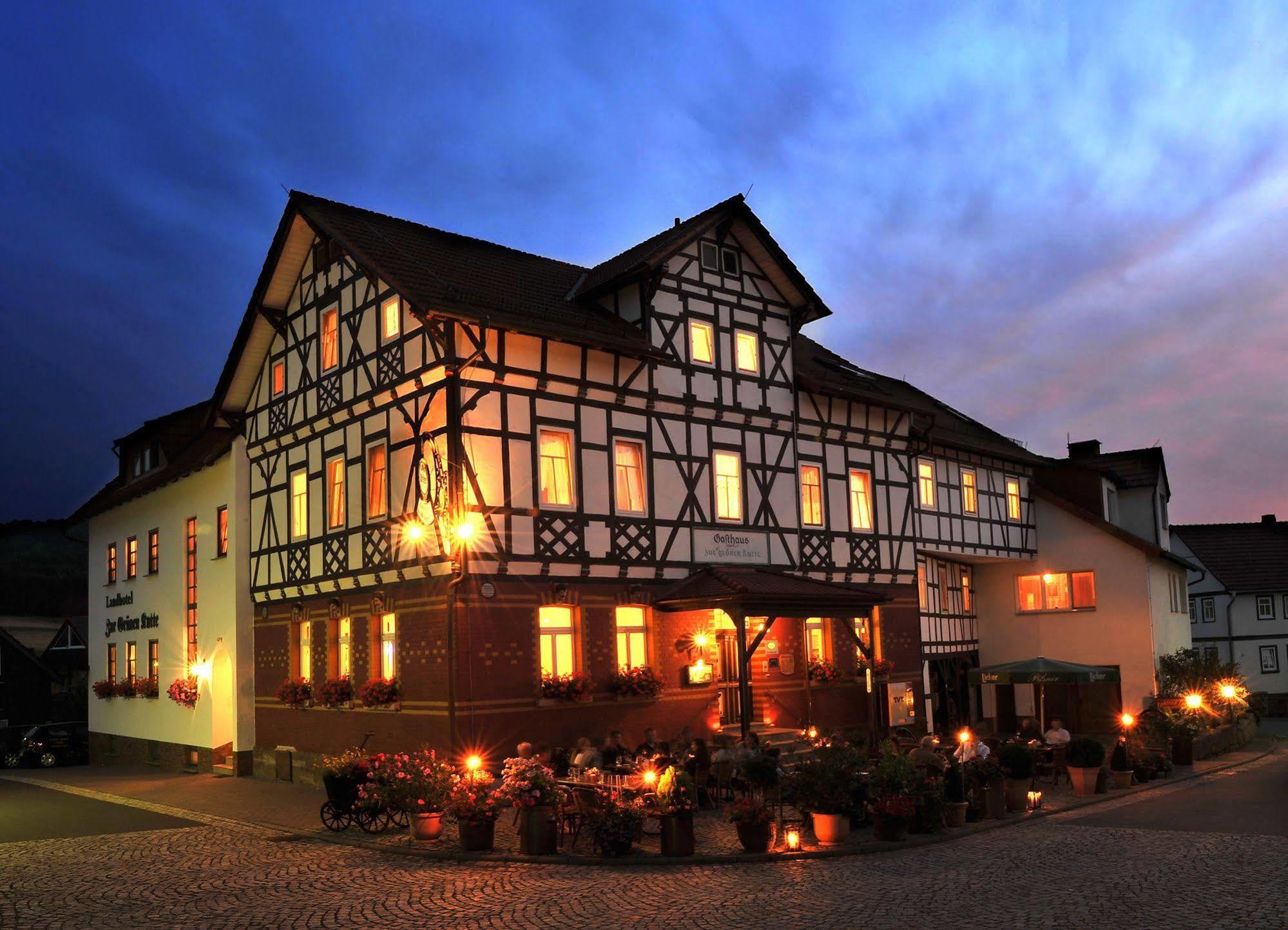 Landhotel Zur Gruenen Kutte Bernshausen Luaran gambar