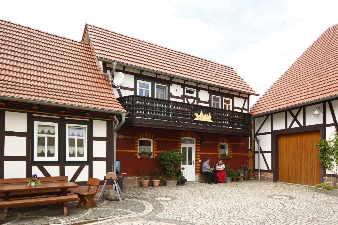 Landhotel Zur Gruenen Kutte Bernshausen Luaran gambar