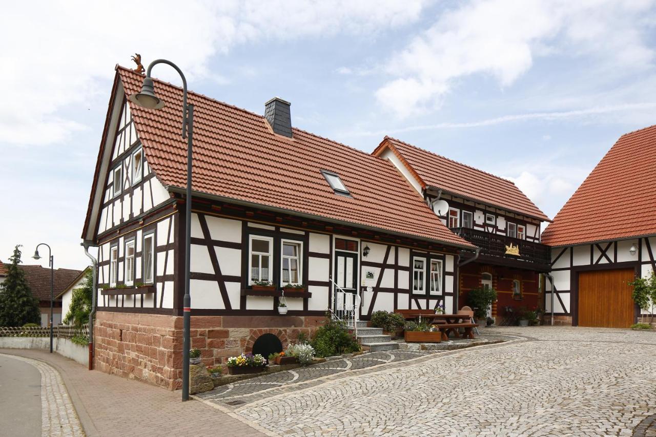 Landhotel Zur Gruenen Kutte Bernshausen Luaran gambar